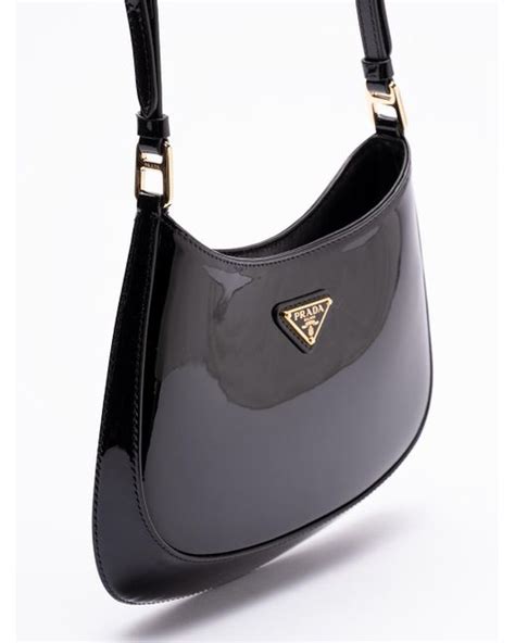 prada cleo brushed leather|Prada cleo patent leather bag.